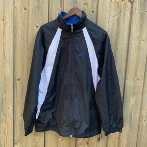 Vintage Nike Jacket Windbreaker Large Gray Tab